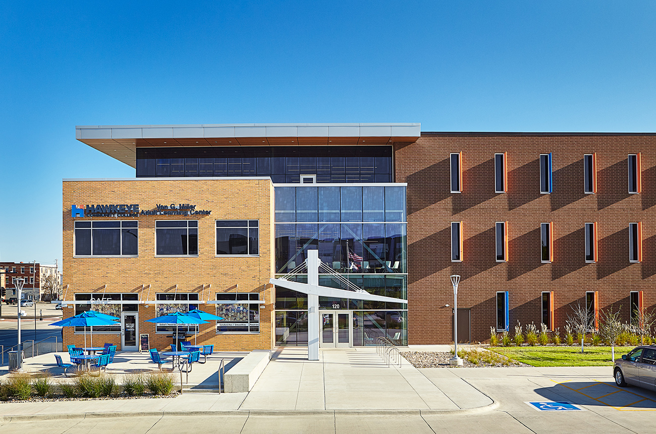 Hawkeye Community College Van G Miller Adult Learning Center Cardinal Construction 